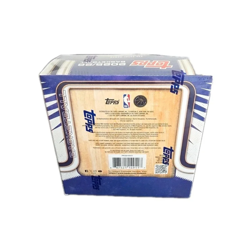 Topps 2025-26 NBA Basketball Trading Card Mega Box